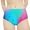 thumbnail image 3 of Airbrush Apparel Bathing Suit Bottom High-Waist Hipster Bikini Bottom (AOP), 3 of 4