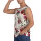 thumbnail image 3 of Fotbe Rose Flowers Men's Camiseta sin Mangas Estampada para Hombres, Playera Casual para Gimnasio, Entrenamiento, Playa-Large, 3 of 7