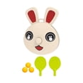 thumbnail image 3 of koolsoo Table Tennis Racket and Ball Set Height Adjustable Hanging Table Tennis Training Rabbit 9x7cm, 3 of 9