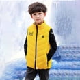 thumbnail image 4 of Mikilon 4-14 Years Boy's and Girl's Heated Vest, Rechargeable Lightweight Heating Vest Warming for Hunting, 4 of 7