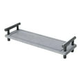 thumbnail image 3 of Bathroom Sink Organizer, Fast Drying Sink Tray Versatile Simple Decorative Tidy dark gray black, 3 of 9
