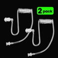 thumbnail image 5 of KS K-STORM Replacement Acoustic Tube with 1 Pair Medium Fin Earmold for Two Way Radio Earpiece Headset（2 pack）, 5 of 6