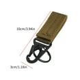 thumbnail image 5 of Tactically Keyring Belt Holder Enlarged Mouth Clip D Rings Snap Clip Carabiners, 5 of 11