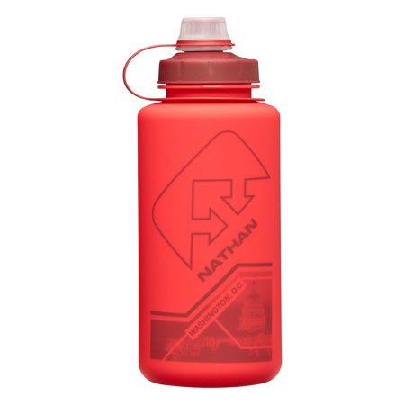 Nathan Sports BigShot - 34oz/1L High Risk Red/ Red Dahlia Washington DC