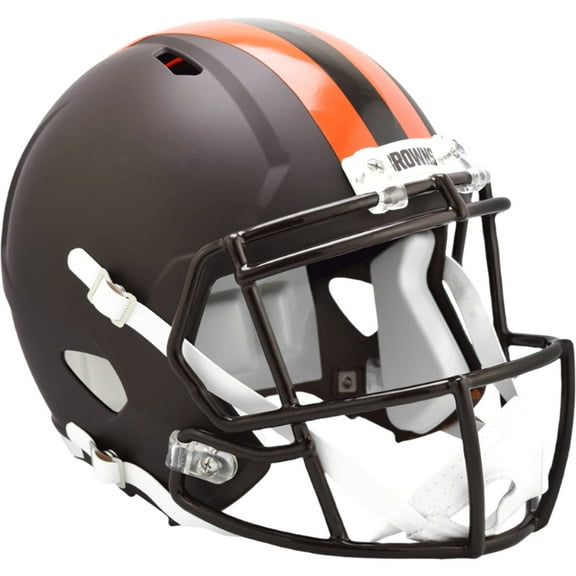 Caseys 9585500992 Cleveland Browns Helmet - Riddell Replica Full Size Speed Style On-Field Alternate 2025