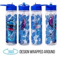 thumbnail image 6 of Silver Buffalo Lilo and Stitch Floral Sketch Glitter Double Walled Tritan Water Bottle, 18-Ounce, 6 of 8