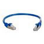 UPC: 0757120006831 | C2G Cat6a Snagless Shielded (STP) Network Patch Cable – patch cable – 14 ft – blue