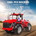thumbnail image 5 of Tractor Building Blocks Set, RC High-Tech Tractor Toy, Realistic Engineering Toy with Motorized Functions, Creative Gift Collectors (1300 PCS), 5 of 6
