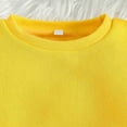 thumbnail image 5 of Staki Girl Back to School Outfits Girls Clothes 2 Piece Outfit Top + Cargo Pants, Tween Fall Clothing Set 3T,4T,5T,6Y,7Y,8Y(Yellow,5-6 Years), 5 of 9