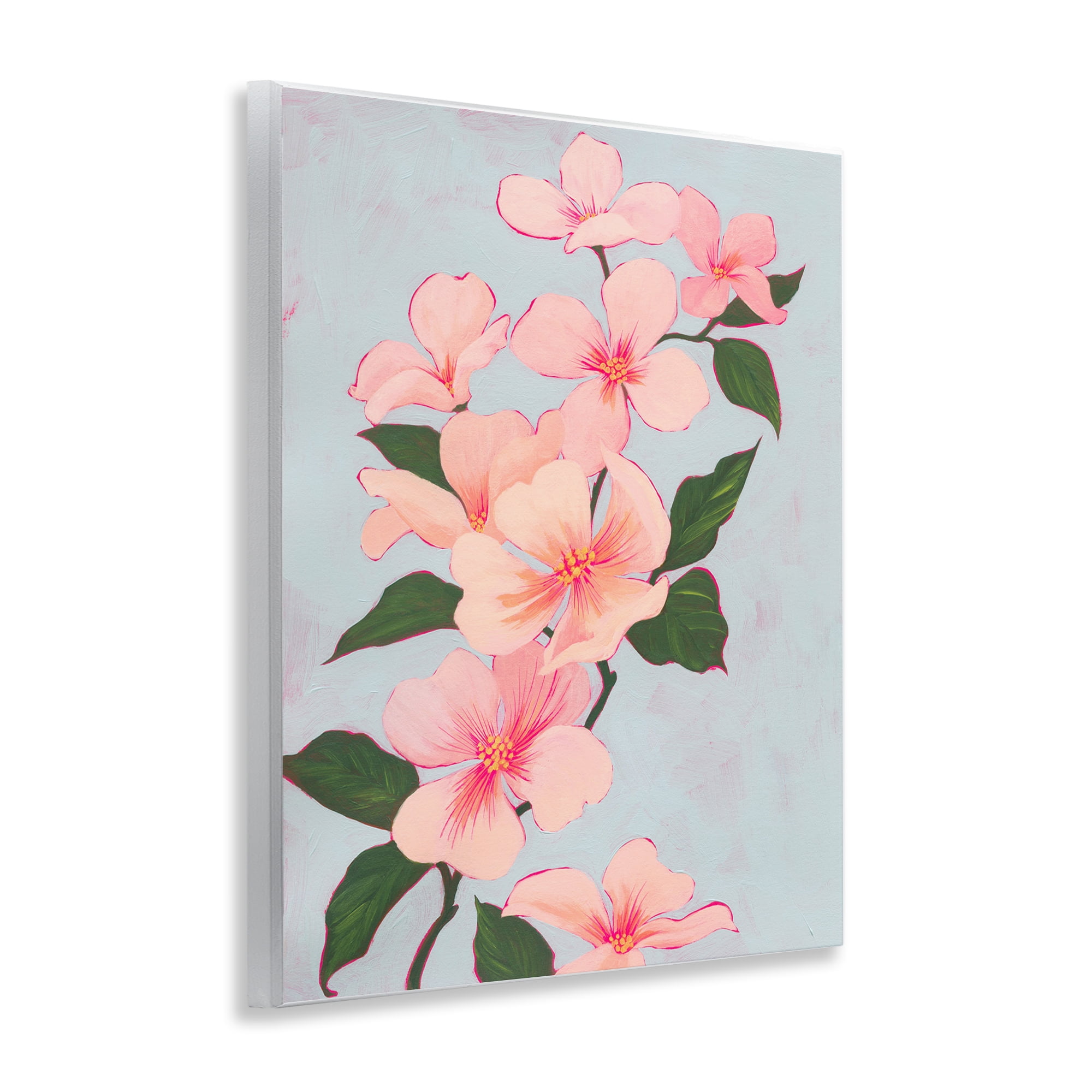 Stupell Industries Delicate Cherry Blossoms Botanical & Floral Painting Unframed Art Print Wall Art, 11 x 14