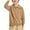 Khaki, variant on FAHXNVB Boys Long Sleeve Sweater Solid Color Quarter Zip Up Knit Lapel Pullover Tops Fashion Casual Comfortable Sweatshirts 3-10 Years