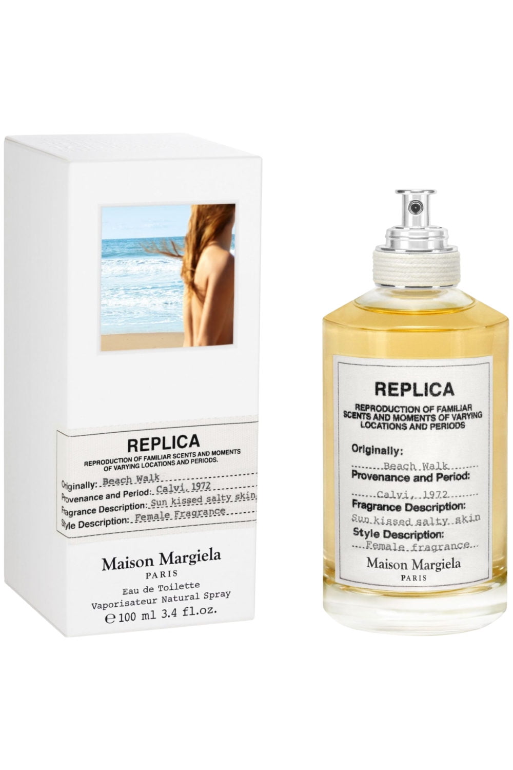 antwoord Inwoner dier Maison Margiela Replica Beach Walk Eau De Toilette, Perfume for Women, 3.4  Oz - Walmart.com