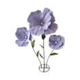 thumbnail image 3 of Flores gigantes para decoración de bodas, guirnaldas florales artificiales enormes y decorativas para fiestas de cumpleaños, ceremonias y decoración Púrpura, 3 of 8