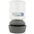 thumbnail image 2 of Aspen Pet Lebistro Gravity Waterer Water Bowl Station for Cats and Dogs, 4 gallon, Gray, 2 of 6