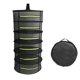 thumbnail image 1 of Malla solar plegable Cesta de almacenamiento de cuatro capas Cesta de almacenamiento Secado de camping Estante de secado de pescado Cesta colgante Estante de secado Marco de malla 25 * 25 * 7 cm TUNC Sencillez, 1 of 5