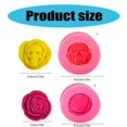 thumbnail image 3 of Skull Rose Flower Silicone Molds for Candle Soap Table Ornaments Epoxy Resin, Fondant Silicone Molds for Chocolate Cake, 3 of 4
