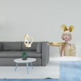 thumbnail image 2 of Estatua abstracta,Estatua de resina,decoración para el hogar,escultura de pareja,Estatua de bandeja de almacenamiento de llaves,Estatua de niña con bandeja para guardar, 2 of 8