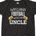 thumbnail image 4 of Inktastic Watching Football with My Uncle Boys or Girls Baby Bodysuit, 4 of 5