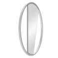 Geometric Cut Out Round Metal Wall Accent Mirror 16"x16" by Patton Wall