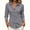 Gray women long sleeve button down shirt a1, variant on Women's Long Sleeve Collared Button Down Shirt Casual Blouse Fall Winter Business Work Office Solid Elegant Tops, Gray 2XL