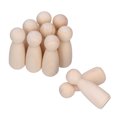 thumbnail image 2 of 10 muñecos de madera con clavijas para pintar grafitis, manualidades divertidas para hacer tú mismo: juego de arte creativo para niñas, 2 of 8