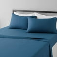 thumbnail image 1 of Lightweight Super Soft, Wrinkle-Free, Easy Care Microfiber 4-Piece Bed Sheet Set with 14-Inch Deep Pockets, Full, Bright White, Solid, 1 of 7