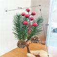 thumbnail image 1 of Accesorios para ramos navideños, copos de nieve, cuerda de cáñamo, ramo de frutos rojos, guirnalda DIY, 1 of 1