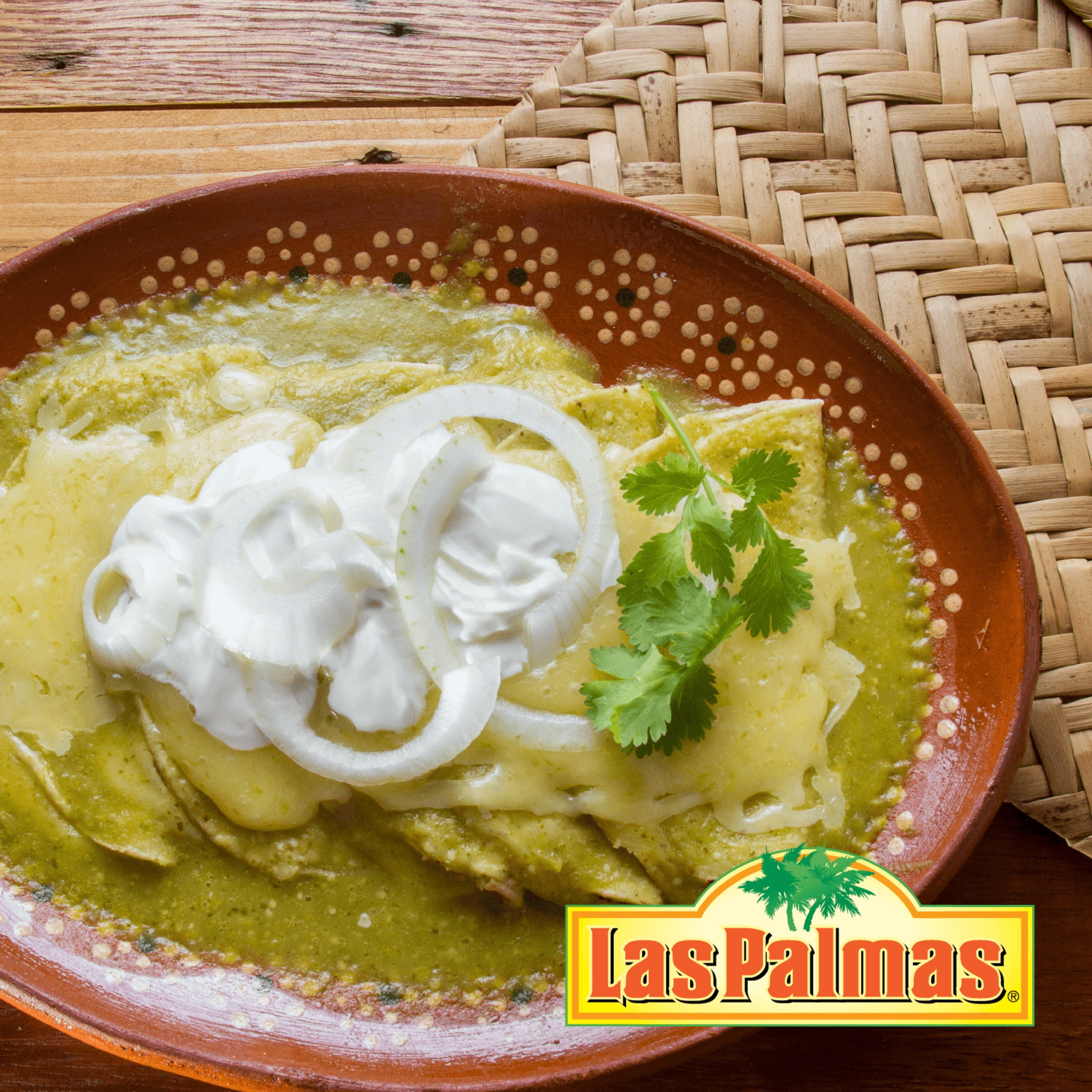 (2 pack) Las Palmas Mild Green Chile Enchilada Sauce, 10 oz Can