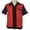 black+red, variant on Men'S Vintage Two-tone Twill Cotton Work Shirts