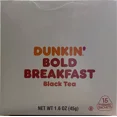 thumbnail image 4 of Dunkin' Bold Breakfast Black Tea Pyramid Sachet - 2 Pack (30 Bags Total), 4 of 4