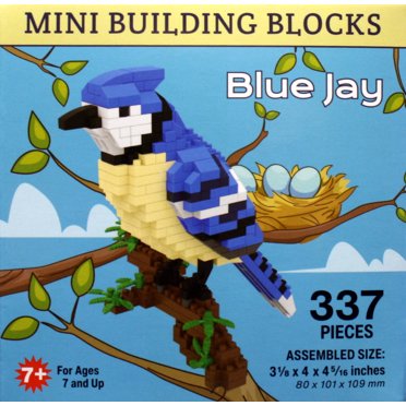 Mini Building Blocks - Blue Jay