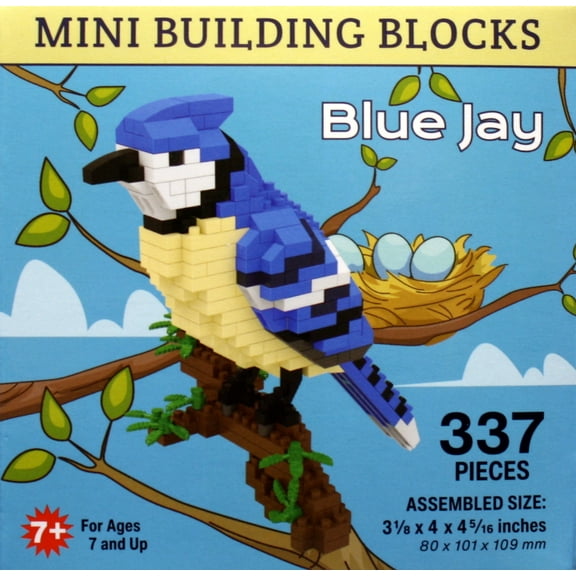 Mini Building Blocks - Blue Jay
