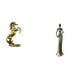 thumbnail image 1 of Estatua de mujer tribal de caballo de pie, estatuilla hecha a mano, arte vintage, escultura decorativa para hoteles, estanterías, chimeneas, armarios,, 1 of 8
