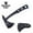 Black, variant on Snake Eye Tactical Compact Tomahawk Full Tang Camping Axe 1PC Black