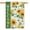 White-283, variant on Spring Summer Sunflower Garden Flag 28x40 Inch Double Side for Outdoor Courtyard Garden Decor Flowers Welcome Holiday Flag for Outside Decoration