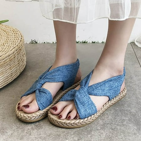 

eczipvz Women S Sandals Women s Sandals Casual Summer Water Sandals with Arch Support Yoga Mat Insole Outdoor Wadable Sandals
