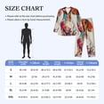 thumbnail image 4 of Fotbe Colorful Dachshund Art Pijama de Hombre con Estampado de Manga Larga, Conjunto de 2 Piezas, Ropa de Dormir Suave y Cómoda con Bolsillos-Medium, 4 of 7