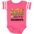 thumbnail image 3 of Inktastic Nuts About My Grandpa Peanut, Almond, Pistachio Boys or Girls Baby Bodysuit, 3 of 5