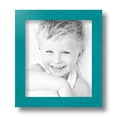 thumbnail image 2 of ArtToFrames 7x8 inch Distressed Aqua Picture Frame, Green Wood Poster Frame (4485), 2 of 8