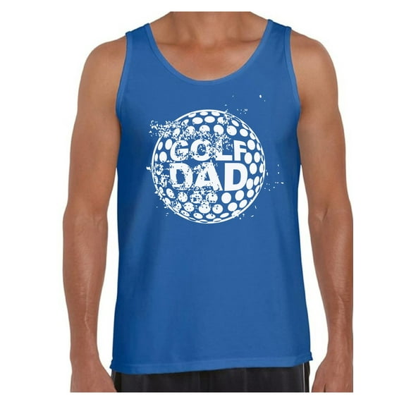 Awkward Styles Men's Golf Dad Graphic Tank Tops Golfing Best Golfer Father`s Day Gift Sports Dad