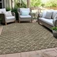 thumbnail image 6 of Addison Rugs Chantille Indoor/Outdoor Transitional Geometric Brown Washable Rectangle Rug, 5' x 7'6", 6 of 6