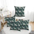 4 Packs Decorative Throw Pillow Covers, Peony flower Pillow Covers