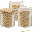 thumbnail image 1 of Bamboo Wooden Toothpicks Wood Round Single-Point, 1 of 5