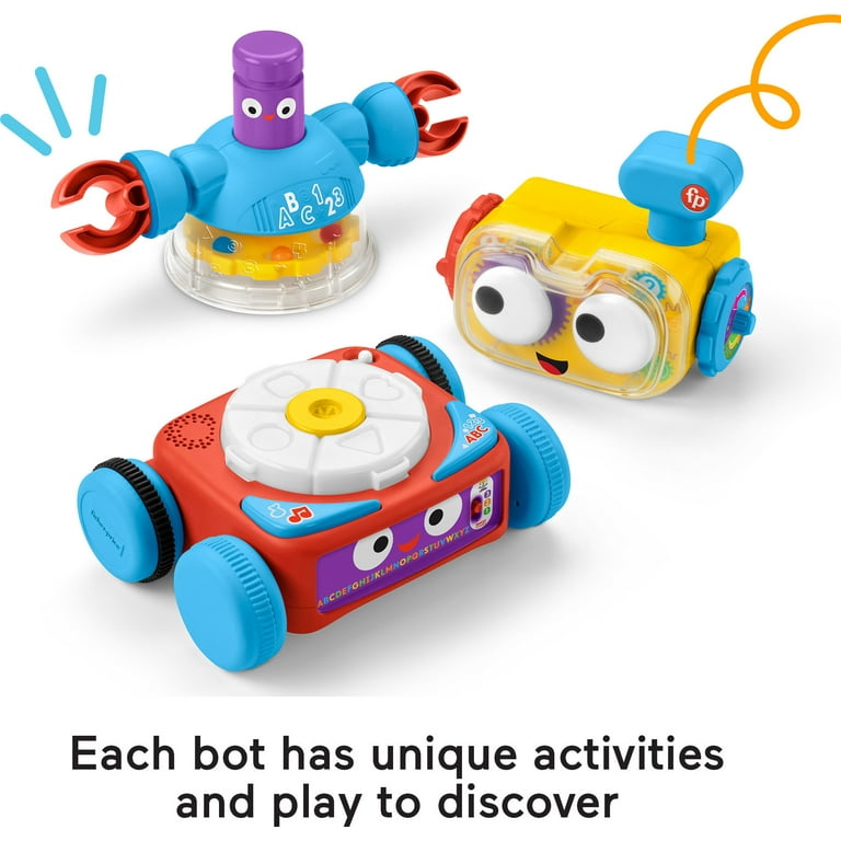 Fisher Price Ultimate Learning Bot 4 in 1 ABC Transformative Interactive Toy Robot for Baby Walmart