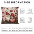 thumbnail image 5 of GOSMITH  Valentines Pillow Covers Gnome Heart Tree Cushion Pillow Cases - Decorative Farmhouse Throw Pillows Covers for Sofa Couch Vintage Valentines Day Decorations Decor, 5 of 5