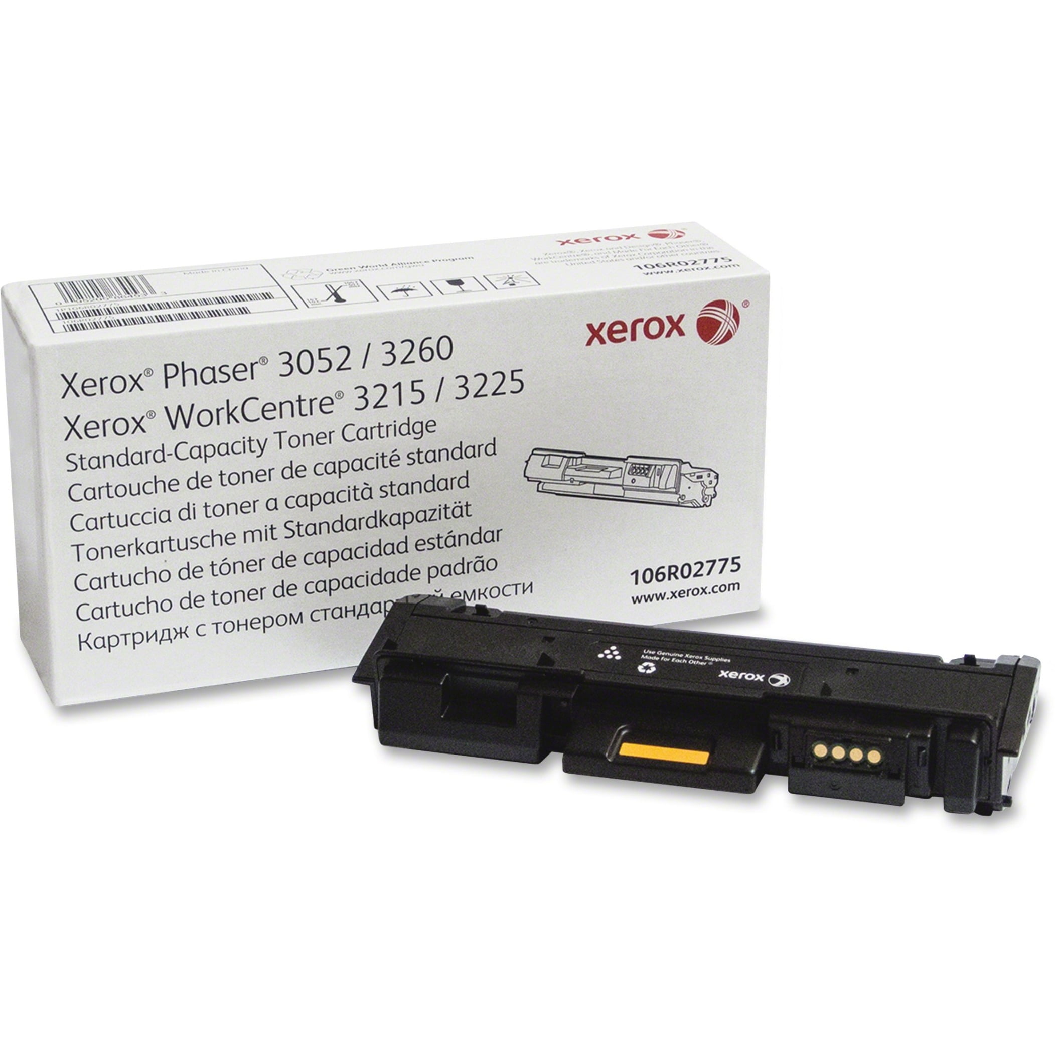 Xerox High Capacity Black Toner Cartridge (106R02777) - Walmart.com