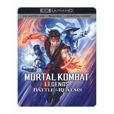 Mortal Kombat Legends: Battle of the Realms (Limited Edition 4K Ultra HD Steelbook + Blu-ray) [UHD]