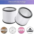 thumbnail image 4 of 2pack Replacement Filter For Shop Vac 90304,90350,90333,903-04-00, 9030400,5 Gallon Up Wet/dry Vacu, 4 of 5
