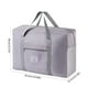 thumbnail image 3 of Bolsa de viaje portátil, bolsa de viaje plegable, bolsa deportiva, para mujer, bolsa de lona tipo duffel, con cremallera, duradera, para viajes, equipaje ligero, para excursiones de entre, 3 of 7
