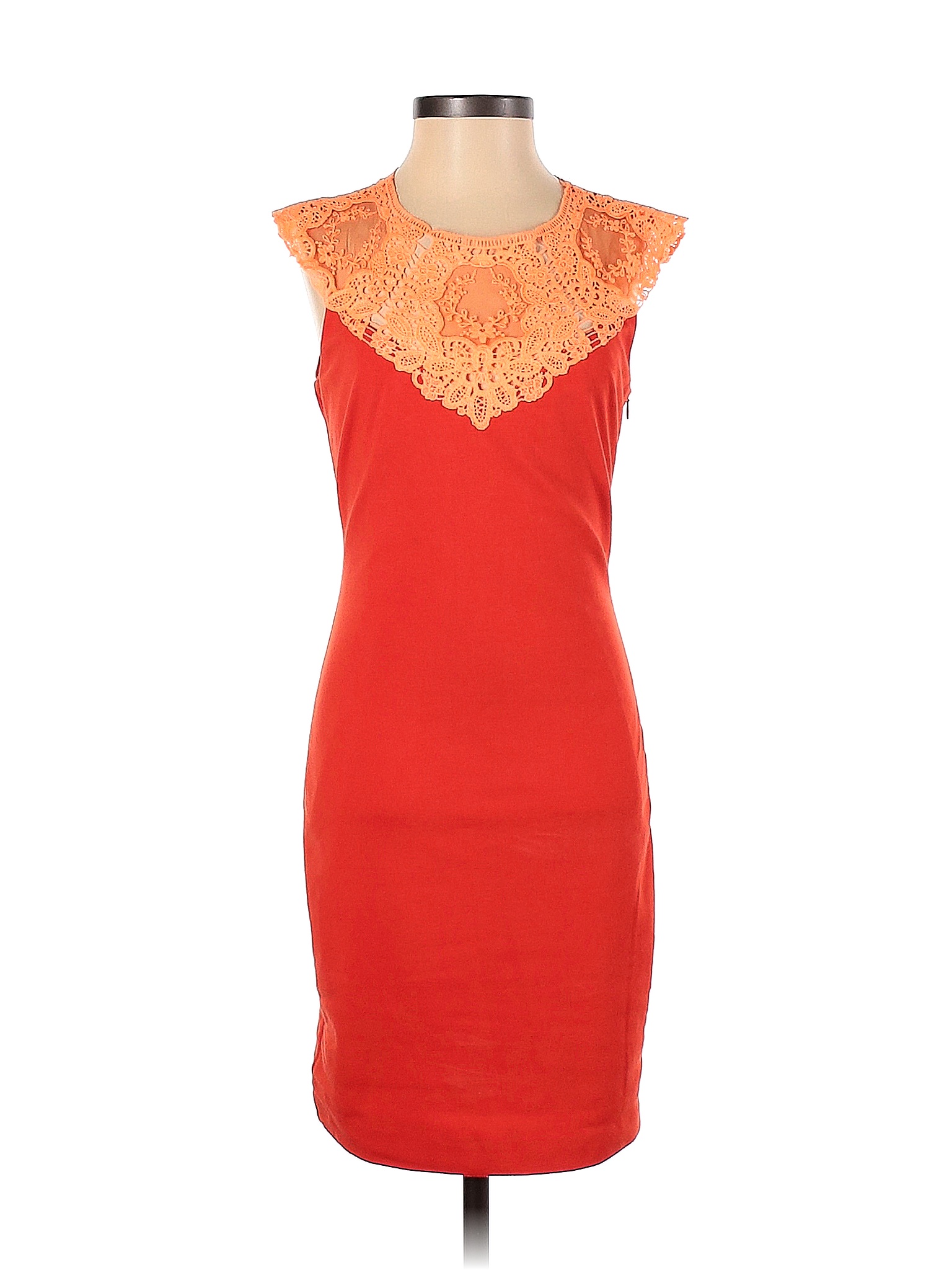 chinese dress ladies Lace Square Neck Sleeveless Mini Dress | Meriod main image 0